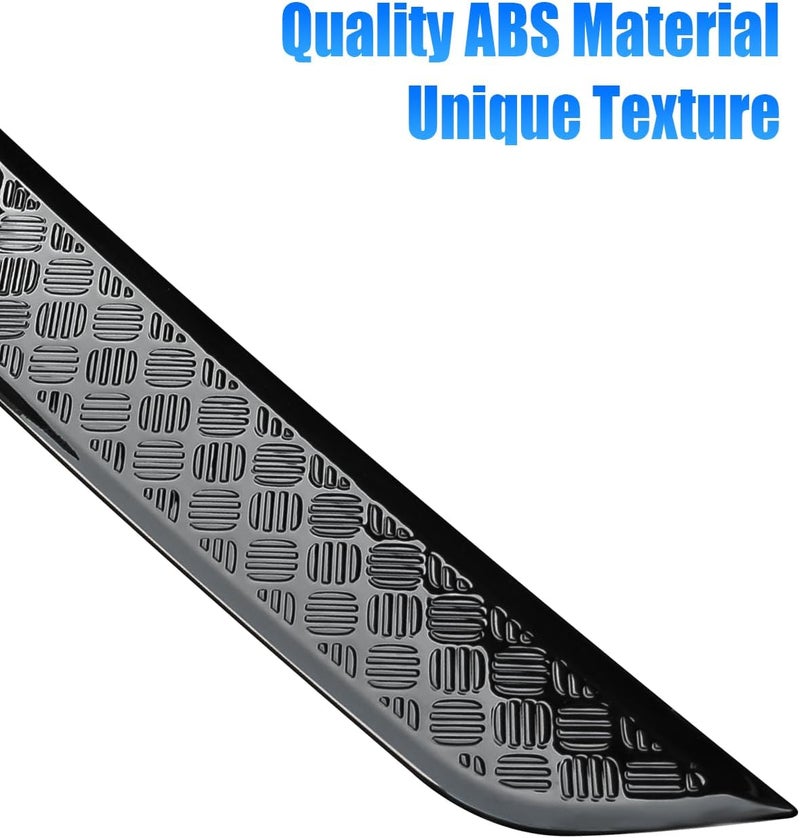KKTR-CAR Glossy Black Rear Bumper Cover for Land Rover Defender 90/110/130 (2020-2025), ABS Material, Scratch Defense Shield - Image 3